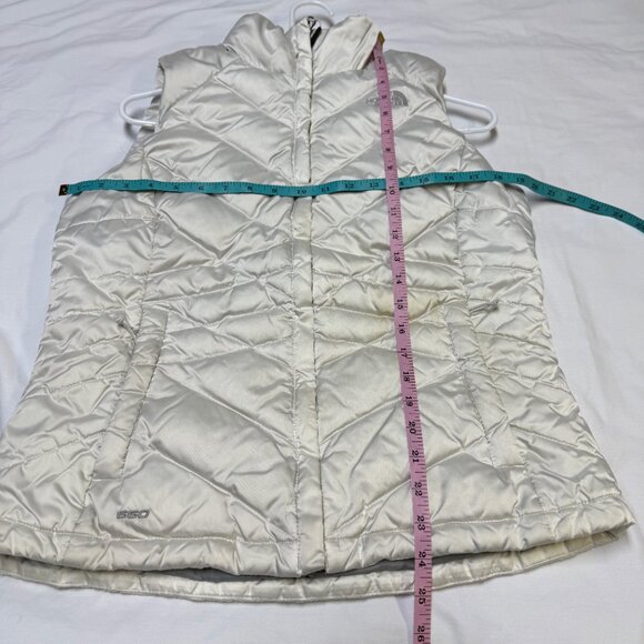 The North Face Aconcagua 550 Down Vest Women’s M Ivory EUC - Picture 13 of 15